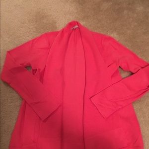 Gap pink cardigan sweater