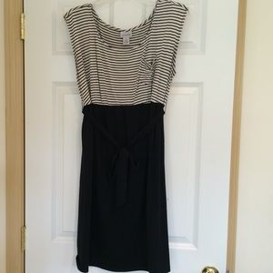 Nautical Maternity Dress