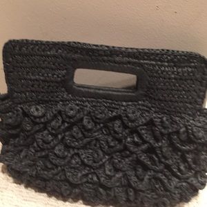 Black, JCrew clutch