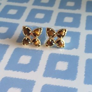 Kendra Scott Tavi Stud Earrings in Tiger's Eye