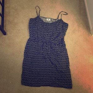 A black and white dress