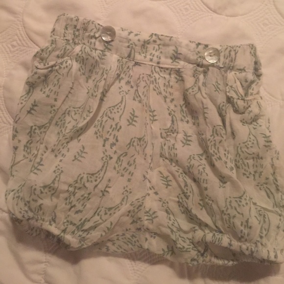 Block Print Cotton Bloomers Unisex 3-4T