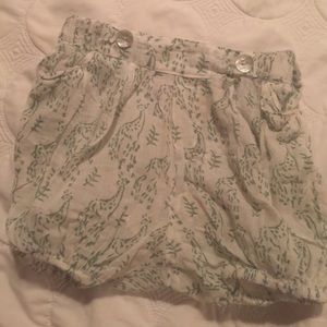 Block Print Cotton Bloomers Unisex 3-4T