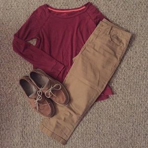 Khaki Capris