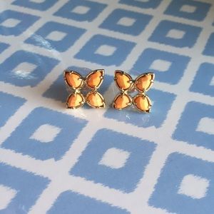 Kendra Scott Tavi Stud Earrings in Orange