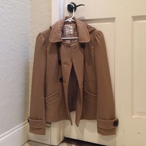 Camel colored coat
