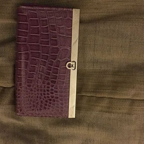 Purple wallet