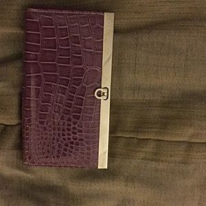 Purple wallet