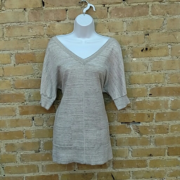 Oatmeal colored tunic