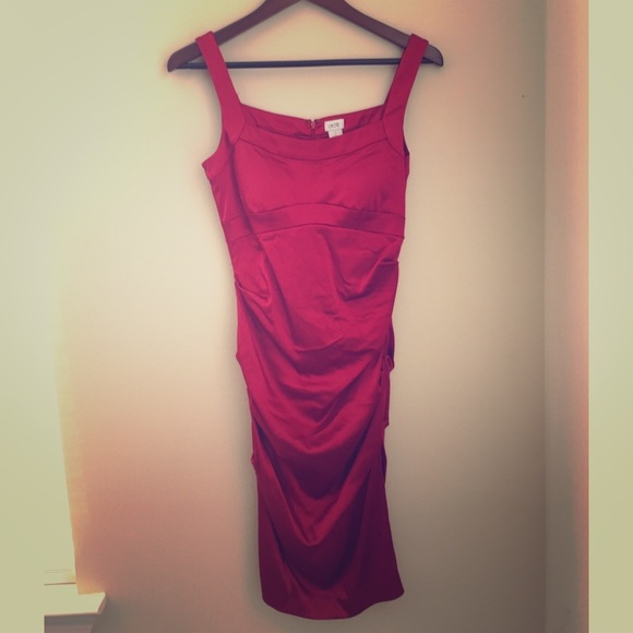 Caché Red Cocktail Dress