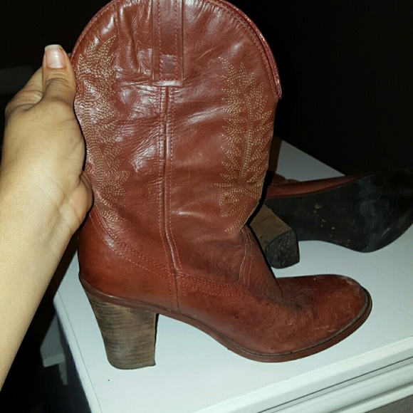 Steve Madden ankle western boots