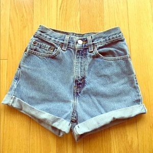 Levi's High-waisted Shorts