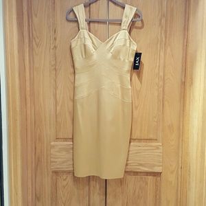 Gold JAX brand dress size 6