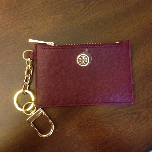 レア！☆TORY BURCH☆ROBINSON ZIP CARD KEY FOB ☆ レア！☆TORY BURCH☆ROBINSON ZIP CARD KEY FOB ☆