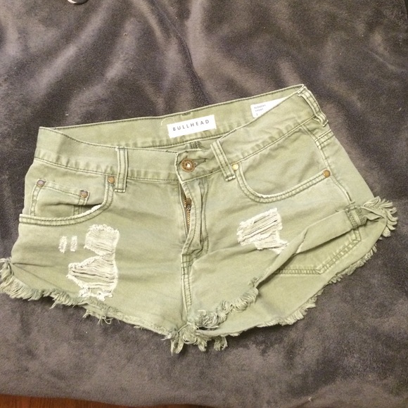 Green Bullhead Shorts