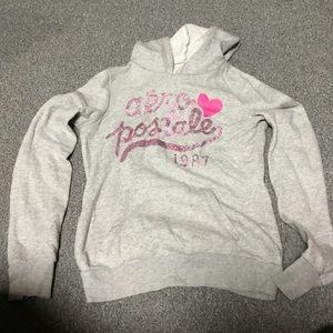 Super cute grey Aeropostale hoodie