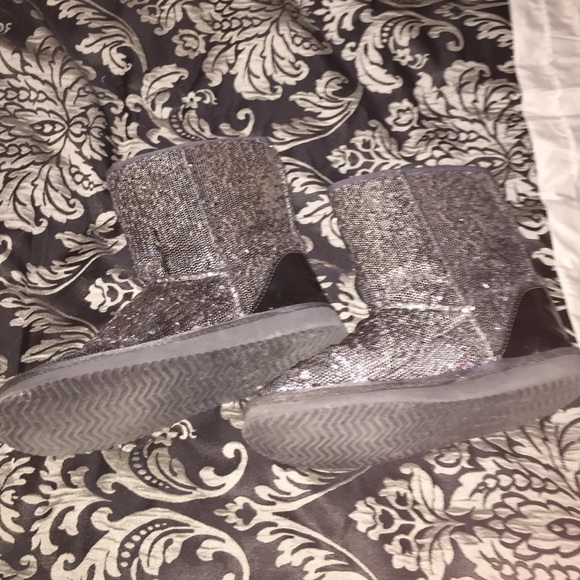Sequined Boots