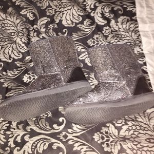 Sequined Boots