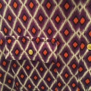 Tory Burch Printed Silk Blouse