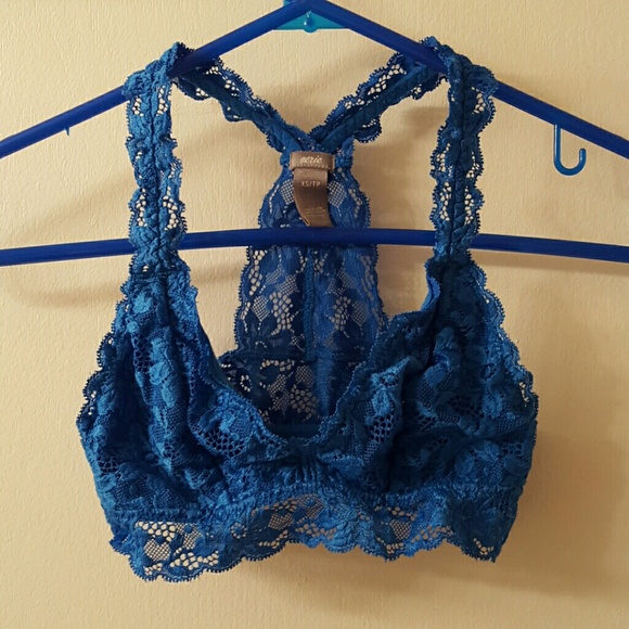 Pretty blue bralette
