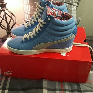 Puma wedge sneekers