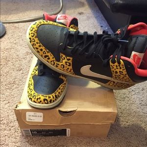 Nike Dunk High Skinny Leopard