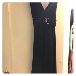 Black cocktail dress