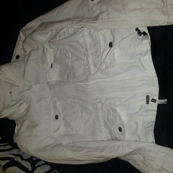 American Rag White Jean Jacket