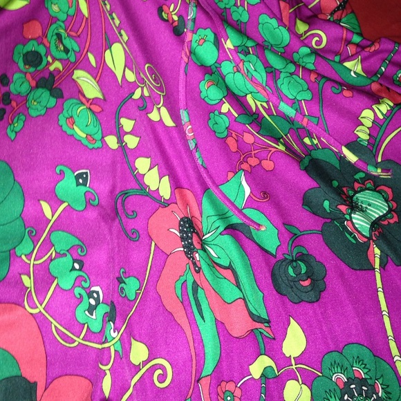 Jules Reid bohemian floral cover up/kimono dress - Picture 2 of 2