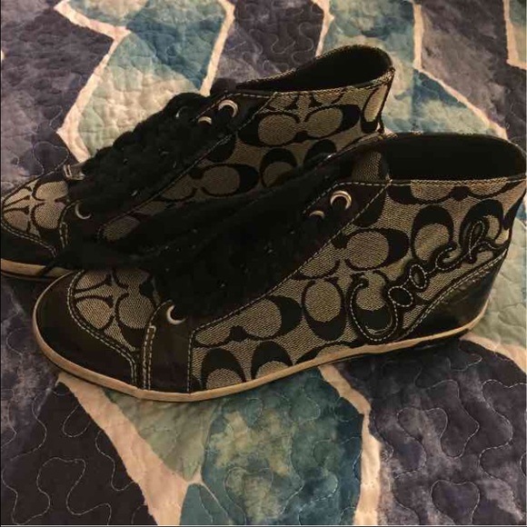 100% Authentic Coach Brendi hi top sneaker