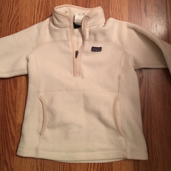 Patagonia pullover cream