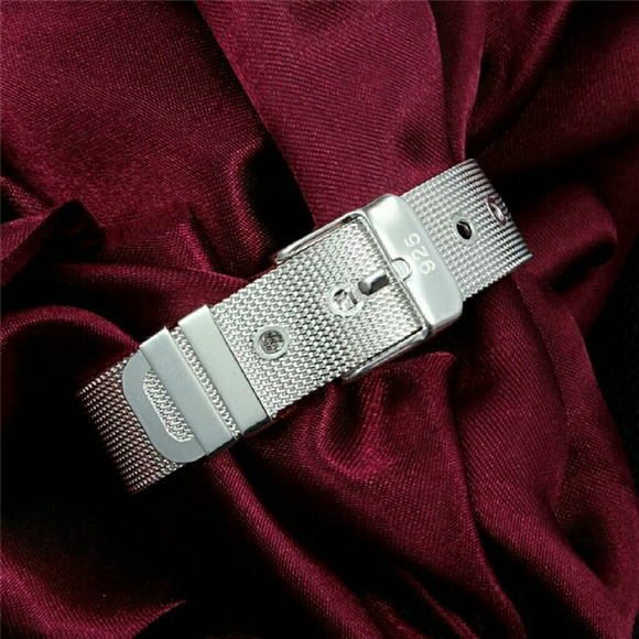 New 925 sterling silver belt bracelet - Picture 4 of 4