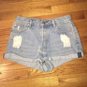 Minkpink Go West Denim Shorts