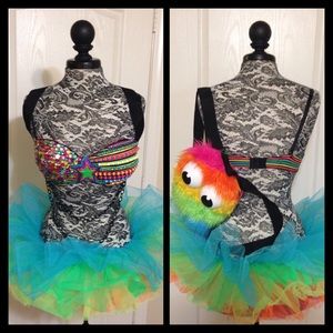 Leg avenue backpack and tutu