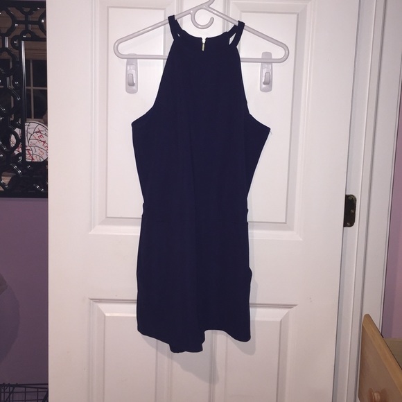 Navy romper