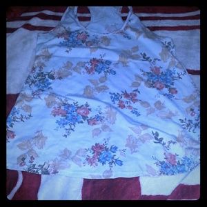 Flower tank top