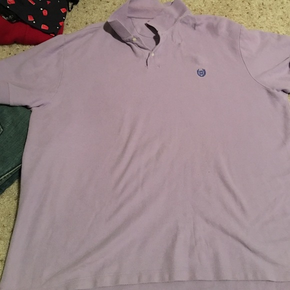 Purple men's polo nice