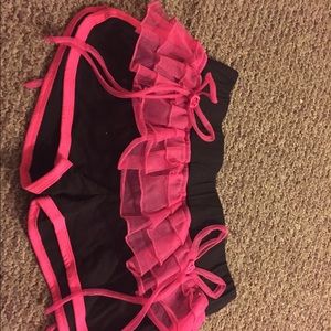 Small tulle shorts