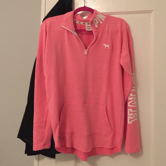 Pink Half Zip