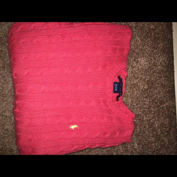 Cable-knit sweater