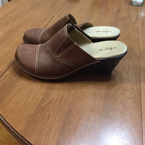 Soft spots slide on in brown - Picture 2 of 2