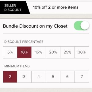 BUNDLE AND SAVE: 10% OFF TWO OR MORE ITEMS