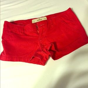Red shorts!