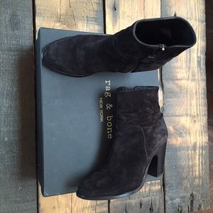 Rag & Bone 'Grayson' suede ankle boots 39.5