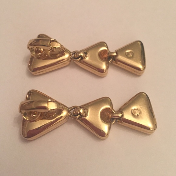 Classy Clip-On Glam Earrings - Picture 2 of 3