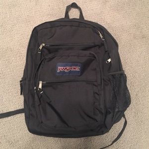 Jansport Big Student Black Backpack