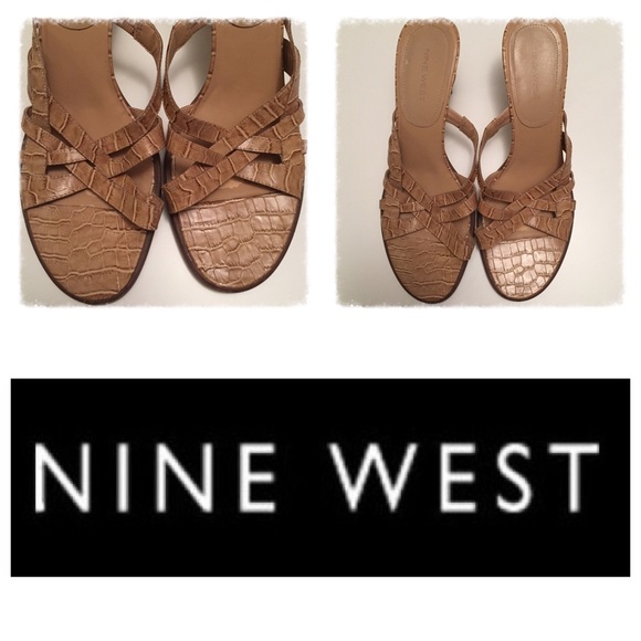 Nine West Leather Sandals - Perfect for Spring - Picture 2 of 3