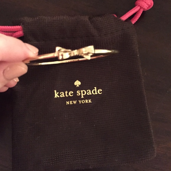 Kate spade gold bow bracelet
