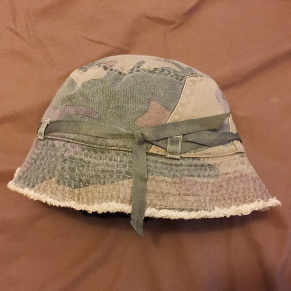 Camo Print Bucket Hat