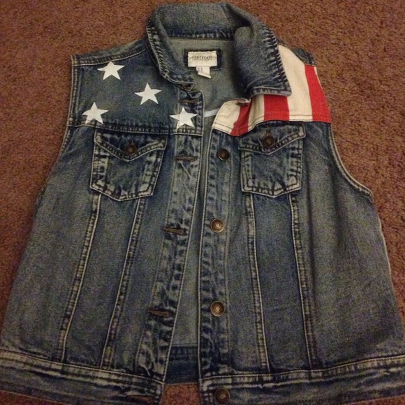 Forever 21 American denim vest🇺🇸